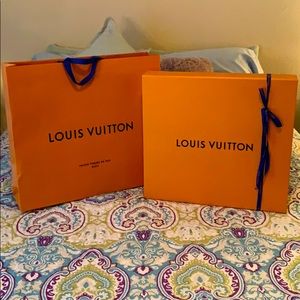 Louis Vuitton Shopping Bag & Large Box